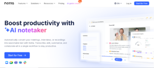 Read more about the article Notta AI Reviews: Features, Pricing, Pros & Cons, and More (2025)