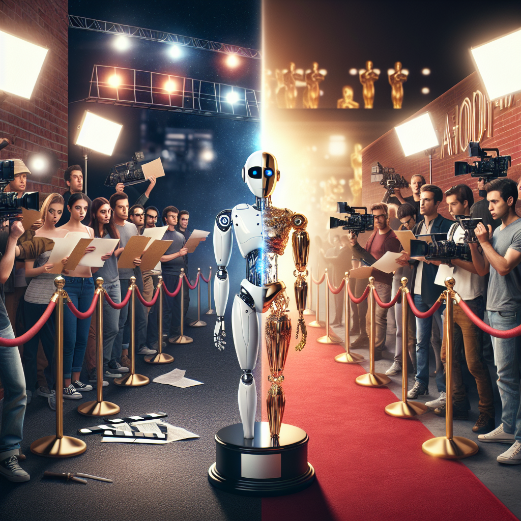 You are currently viewing AI’s Role in Hollywood Strikes and Oscar-Winning Films